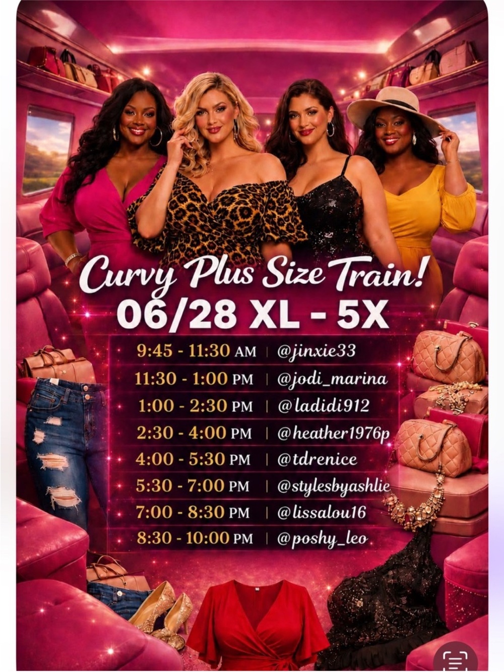 9/27 Curvy Plus Size Train